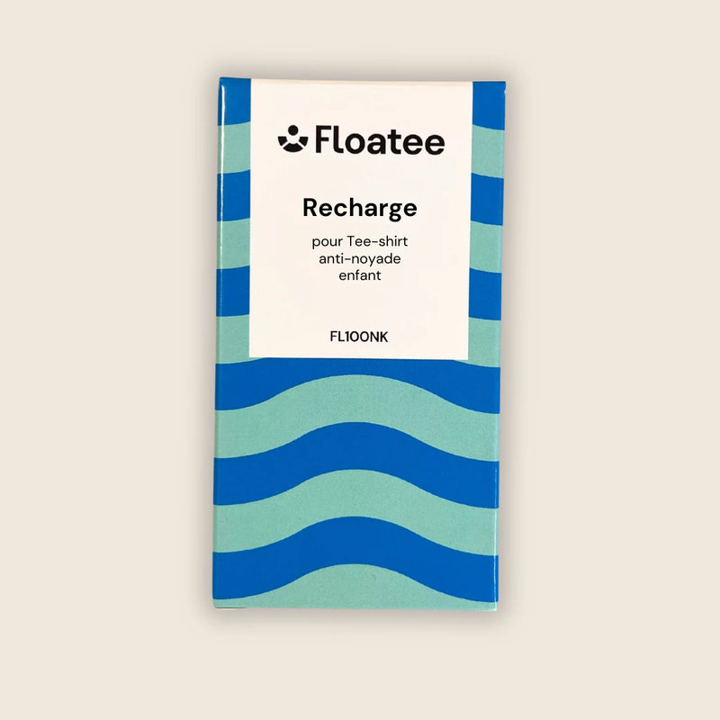 Emballage de la recharge pour tee-shirt anti-noyade enfant Floatee