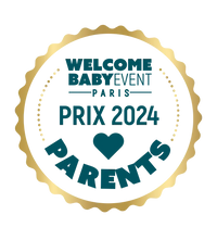 Il logo del Premio Genitori 2024 per l'evento Welcome Baby